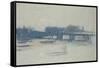 Study for Charing Cross Bridge, 1899-1901-Claude Monet-Framed Stretched Canvas
