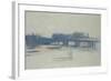 Study for Charing Cross Bridge, 1899-1901-Claude Monet-Framed Giclee Print