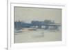 Study for Charing Cross Bridge, 1899-1901-Claude Monet-Framed Giclee Print