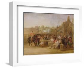 Study for 'Chelsea Pensioners Reading the Waterloo Dispatch', 1822-Sir David Wilkie-Framed Giclee Print