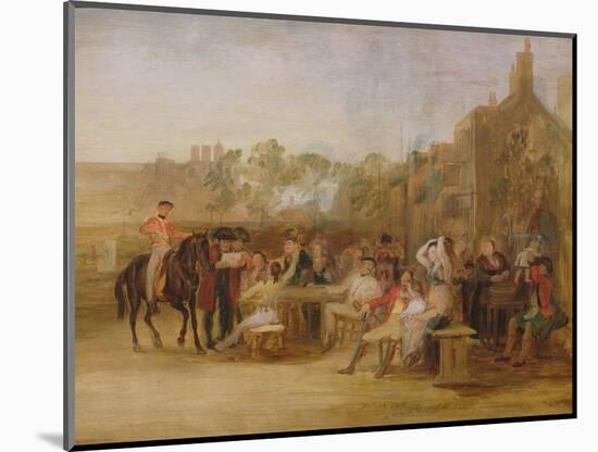 Study for 'Chelsea Pensioners Reading the Waterloo Dispatch', 1822-Sir David Wilkie-Mounted Giclee Print