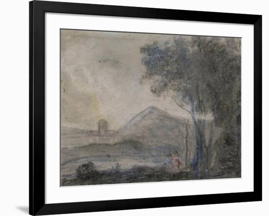 Study for 'Cicero and His Friends'-Richard Wilson-Framed Giclee Print