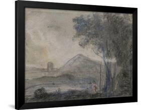 Study for 'Cicero and His Friends'-Richard Wilson-Framed Giclee Print