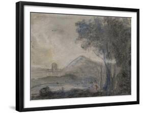 Study for 'Cicero and His Friends'-Richard Wilson-Framed Giclee Print