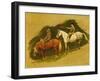 Study for Cloutsham Farm, Exmoor-Cecil Aldin-Framed Giclee Print