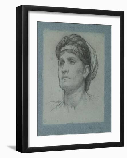 Study for 'Clytemnestra', C.1873-Frederic Leighton-Framed Giclee Print