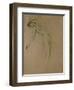 Study for 'Clyties of the Mist' (Chalk on Paper)-Herbert James Draper-Framed Premium Giclee Print