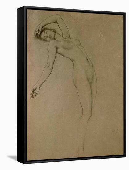 Study for 'Clyties of the Mist' (Chalk on Paper)-Herbert James Draper-Framed Stretched Canvas