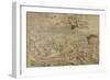 Study for Commerce or the Triumph of the Thames, 1767-80-James Barry-Framed Giclee Print