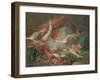 Study for Danae and the Shower of Gold, c.1760-Francois Boucher-Framed Giclee Print