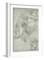 Study for 'Dante in Exile'-Frederick Leighton-Framed Giclee Print