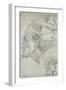 Study for 'Dante in Exile'-Frederick Leighton-Framed Giclee Print