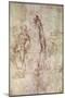 Study for David-Michelangelo Buonarroti-Mounted Giclee Print