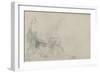 Study for 'Dawn of Waterloo', 1893-Lady Butler-Framed Giclee Print