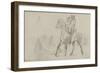 Study for 'Dawn of Waterloo', 1893-Lady Butler-Framed Giclee Print