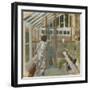 Study for Decoration: Flight-Evelyn Dunbar-Framed Giclee Print