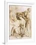 Study for Desdemona's Death Song: Othello, Act IV, Sc. III-Dante Gabriel Rossetti-Framed Giclee Print