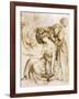 Study for Desdemona's Death Song: Othello, Act IV, Sc. III-Dante Gabriel Rossetti-Framed Giclee Print