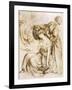 Study for Desdemona's Death Song: Othello, Act IV, Sc. III-Dante Gabriel Rossetti-Framed Giclee Print