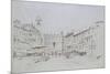 Study for Detail of the Piazza Delle Erbe-John Ruskin-Mounted Giclee Print