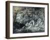 Study for Diana and Actaeon, C.1784-Thomas Gainsborough-Framed Giclee Print