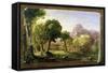 Study for Dream of Arcadia, 1838-Thomas Cole-Framed Stretched Canvas