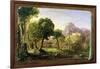 Study for Dream of Arcadia, 1838-Thomas Cole-Framed Giclee Print