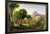 Study for Dream of Arcadia, 1838-Thomas Cole-Framed Giclee Print