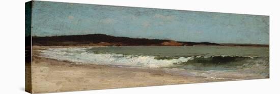 Study for Eagle Head, Manchester, Massachusetts, C.1869 (Oil on Wood)-Winslow Homer-Stretched Canvas