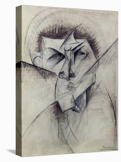 Study for Empty and Full Abstracts of a Head, 1912-Umberto Boccioni-Stretched Canvas