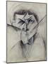 Study for Empty and Full Abstracts of a Head, 1912-Umberto Boccioni-Mounted Giclee Print