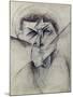 Study for Empty and Full Abstracts of a Head, 1912-Umberto Boccioni-Mounted Giclee Print