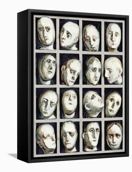 Study for Endless People, 1979-Evelyn Williams-Framed Stretched Canvas