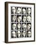 Study for Endless People, 1979-Evelyn Williams-Framed Giclee Print