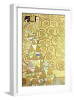 Study for Expectation, C.1905-09 (W/C and Gold on Paper) (See 65841)-Gustav Klimt-Framed Giclee Print