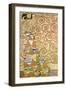 Study for Expectation (Stoclet Frieze), about 1905/09-Gustav Klimt-Framed Giclee Print