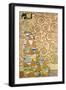 Study for Expectation (Stoclet Frieze), about 1905/09-Gustav Klimt-Framed Giclee Print