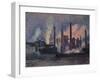 Study for Factories Near Charleroi, 1897-Maximilien Luce-Framed Giclee Print