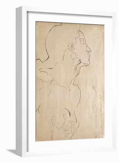 Study for 'Feeling I', 1901-Ferdinand Hodler-Framed Giclee Print