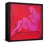 Study for Figure in Cubic Space-Guilherme Pontes-Framed Stretched Canvas