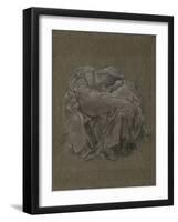 Study for 'Flaming June', C.1894-Frederic Leighton-Framed Giclee Print