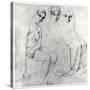 Study for Francesca Da Rimini-Jean-Auguste-Dominique Ingres-Stretched Canvas