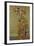 Study for Fulfilment, C.1905-09 (W/C and Gold on Paper) (See 65884)-Gustav Klimt-Framed Giclee Print
