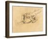 Study for "Gassed", 1918-9-John Singer Sargent-Framed Giclee Print