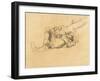 Study for "Gassed", 1918-9-John Singer Sargent-Framed Giclee Print