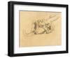 Study for "Gassed", 1918-9-John Singer Sargent-Framed Giclee Print