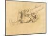 Study for "Gassed", 1918-9-John Singer Sargent-Mounted Giclee Print