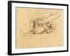 Study for "Gassed", 1918-9-John Singer Sargent-Framed Giclee Print