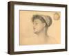 Study for Girl with Doves-Anthony Frederick Augustus Sandys-Framed Giclee Print