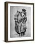 Study for Gown, Court of Henry VIII, 1899-Edwin Austin Abbey-Framed Giclee Print